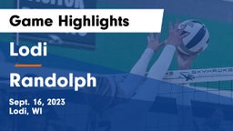 Lodi  vs Randolph Game Highlights - Sept. 16, 2023