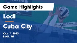 Lodi  vs Cuba City  Game Highlights - Oct. 7, 2023