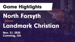 North Forsyth  vs Landmark Christian  Game Highlights - Nov. 21, 2020