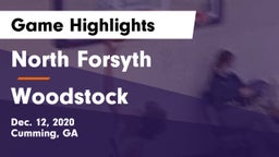 North Forsyth  vs Woodstock  Game Highlights - Dec. 12, 2020