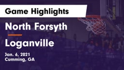 North Forsyth  vs Loganville  Game Highlights - Jan. 6, 2021