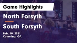 North Forsyth  vs South Forsyth  Game Highlights - Feb. 10, 2021