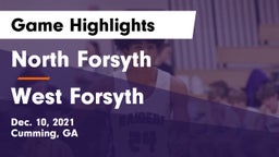 North Forsyth  vs West Forsyth  Game Highlights - Dec. 10, 2021