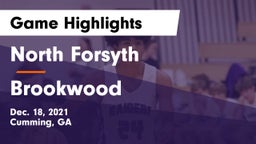 North Forsyth  vs Brookwood  Game Highlights - Dec. 18, 2021