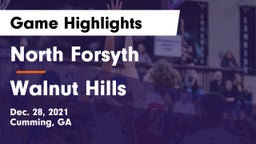 North Forsyth  vs Walnut Hills  Game Highlights - Dec. 28, 2021