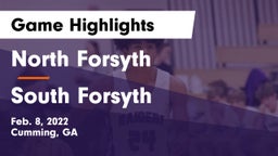 North Forsyth  vs South Forsyth  Game Highlights - Feb. 8, 2022