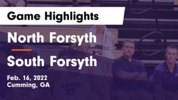 North Forsyth  vs South Forsyth  Game Highlights - Feb. 16, 2022