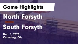 North Forsyth  vs South Forsyth  Game Highlights - Dec. 1, 2023