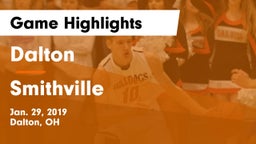 Dalton  vs Smithville  Game Highlights - Jan. 29, 2019