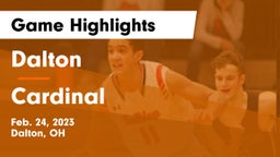 Dalton  vs Cardinal  Game Highlights - Feb. 24, 2023