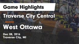 Traverse City Central  vs West Ottawa  Game Highlights - Dec 08, 2016