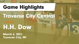 Traverse City Central  vs H.H. Dow  Game Highlights - March 6, 2021