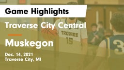 Traverse City Central  vs Muskegon  Game Highlights - Dec. 14, 2021