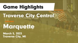 Traverse City Central  vs Marquette  Game Highlights - March 5, 2023