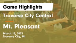 Traverse City Central  vs Mt. Pleasant  Game Highlights - March 13, 2023