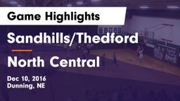 Sandhills/Thedford vs North Central Game Highlights - Dec 10, 2016