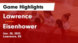 Lawrence  vs Eisenhower  Game Highlights - Jan. 28, 2023
