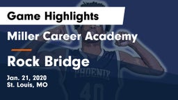Miller Career Academy  vs Rock Bridge  Game Highlights - Jan. 21, 2020