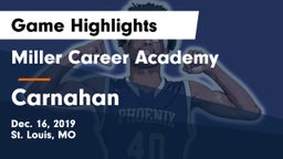 Miller Career Academy  vs Carnahan  Game Highlights - Dec. 16, 2019