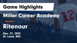 Miller Career Academy vs Ritenour  Game Highlights - Dec. 27, 2023