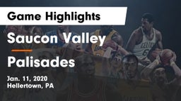 Saucon Valley  vs Palisades  Game Highlights - Jan. 11, 2020