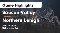 Saucon Valley  vs Northern Lehigh  Game Highlights - Jan. 10, 2020