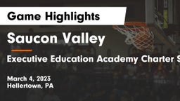 Saucon Valley  vs Executive Education Academy Charter School Game Highlights - March 4, 2023