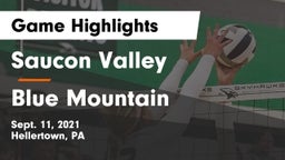 Saucon Valley  vs Blue Mountain  Game Highlights - Sept. 11, 2021