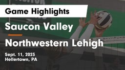 Saucon Valley  vs Northwestern Lehigh  Game Highlights - Sept. 11, 2023