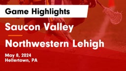 Saucon Valley  vs Northwestern Lehigh  Game Highlights - May 8, 2024