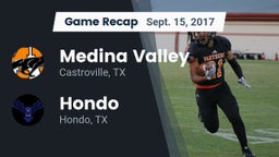 Recap: Medina Valley  vs. Hondo  2017