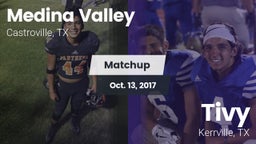 Matchup: Medina Valley High vs. Tivy  2017