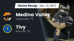 Recap: Medina Valley  vs. Tivy  2017