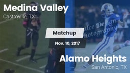 Matchup: Medina Valley High vs. Alamo Heights  2017