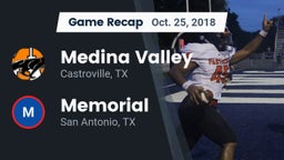 Recap: Medina Valley  vs. Memorial  2018