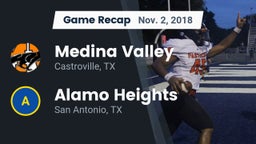 Recap: Medina Valley  vs. Alamo Heights  2018