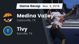 Recap: Medina Valley  vs. Tivy  2018