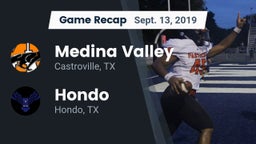 Recap: Medina Valley  vs. Hondo  2019
