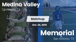 Matchup: Medina Valley High vs. Memorial  2019