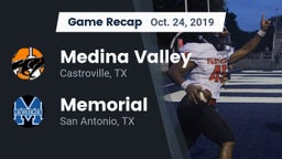 Recap: Medina Valley  vs. Memorial  2019