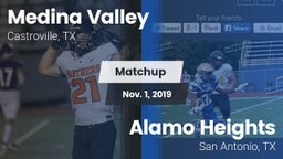 Matchup: Medina Valley High vs. Alamo Heights  2019
