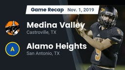 Recap: Medina Valley  vs. Alamo Heights  2019