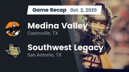 Recap: Medina Valley  vs. Southwest Legacy  2020