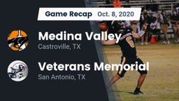 Recap: Medina Valley  vs. Veterans Memorial 2020