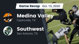 Recap: Medina Valley  vs. Southwest  2020