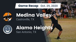Recap: Medina Valley  vs. Alamo Heights  2020