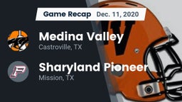 Recap: Medina Valley  vs. Sharyland Pioneer  2020