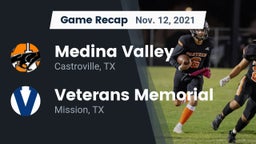 Recap: Medina Valley  vs. Veterans Memorial  2021