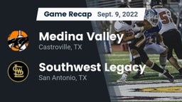 Recap: Medina Valley  vs. Southwest Legacy  2022