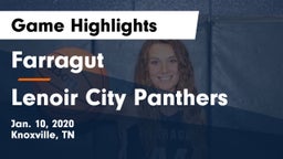 Farragut  vs Lenoir City Panthers Game Highlights - Jan. 10, 2020